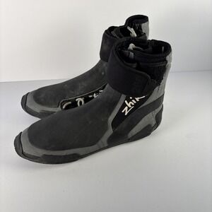 Zhik 260 Boots Mens Size 9 Black High Cut Sailing Comfort Water Sports